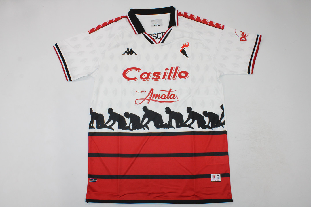 AAA Quality Bari 22/23 Special White/Red Soccer Jersey